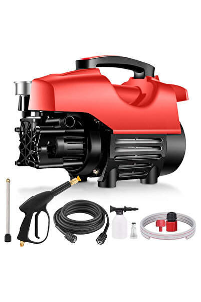 VKONERL غسالة الضغط الكهربائية غسالة الضغط 3000 واط غسالة الطاقة منظف الضغط العالي