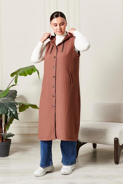 Ferace Women's Plus Size Quilted Vest