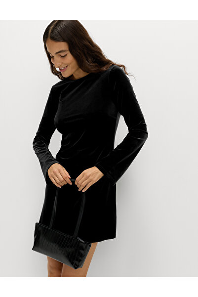 Marks & Spencer Kadife Mini Elbise