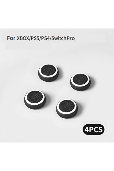 Choice A 4pcs Analog Joystick Luminous Thumb Stick Grip Caps Case for PS5 PS4...