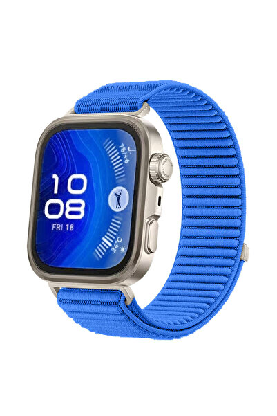 Choice For Fit4Pro Fit4 3 klein Blue Nylon Woven Strap For Watch Fit 4 Pro Fi...