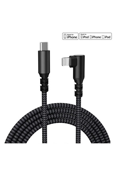 Choice كابل 3M 1Pc أسود من LAIHONEN مضفر من النايلون من النوع C إلى كابل الإض...