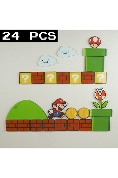 Choice 24 قطعة من ملصقات الثلاجة المغناطيسية بتصميم رسوم متحركة للمطبخ المنزل...