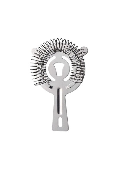 choice2 مصفاة كوكتيل سيلفر سترينر باللون الأسود/الذهبي الوردي، مصفاة بار احتر...