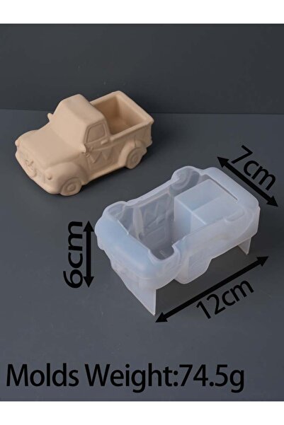 Choice قوالب سيليكون ثلاثية الأبعاد لنباتات السيارات وأصيص الزهور DIY قوالب ص...