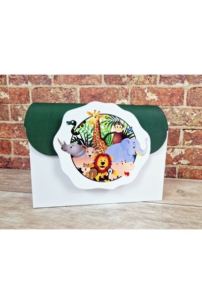 Invitatii Originale Casuta de bani Safari Animals