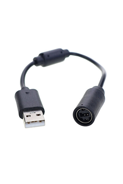 Choice كابل محول USB أسود قابل للفصل كبل بديل لكابلات الألعاب السلكية Xbox 36...