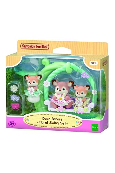 Adore Sylvanian Families Geyik Bebekler Salıncak Seti 5801