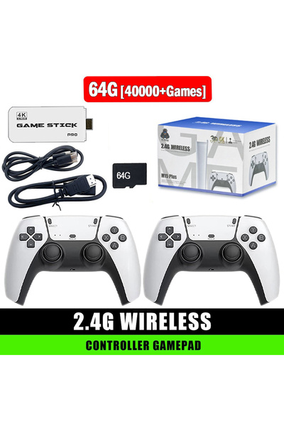 Choice 64GB-40000-games 4K TV Game Stick M15 Video Game Console Built-in 30000+/40000 Games 64G Handheld Ga