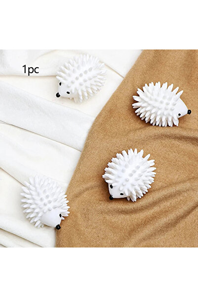 Choice كرة غسيل من السيليكون، قطعة واحدة بيضاء، أداة تنظيف شعر الملابس القابل...