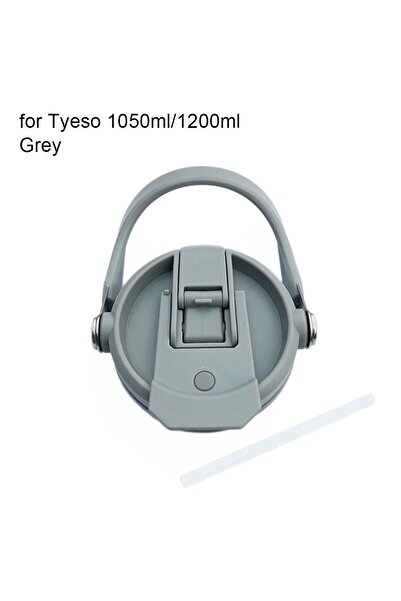 Choice غطاء زجاجة مانع للتسرب بلون رمادي 1050/1200 مل لزجاجات 600/750/900/105...