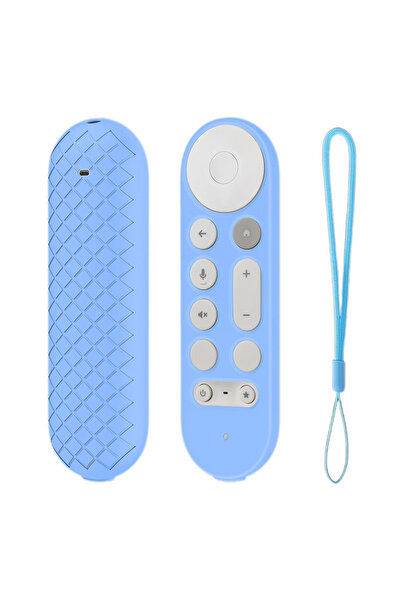 APWIKOGER غطاء حماية لجهاز التحكم عن بعد من السيليكون الأزرق المضيء، مضاد للا...