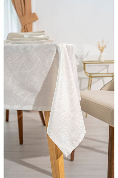 Tropikhome Henriy 150x220 cm Dertsiz Leke Tutmaz Şık Masa Örtüsü