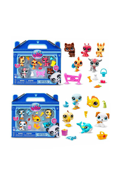 Littlest Pet Shop Minişler 5’li Figür Seti Seri 1 S01005103