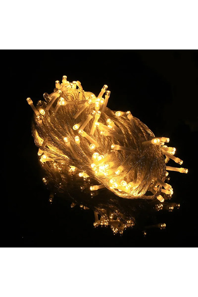 Choice سلسلة أضواء LED دافئة 220 فولت 10 أمتار 100 مصباح LED لعيد الميلاد ورأ...