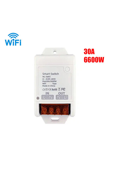 Choice مفتاح ذكي واي فاي 6600 واط زيجبي/واي فاي 30 أمبير 6600 واط وحدة تتابع ...