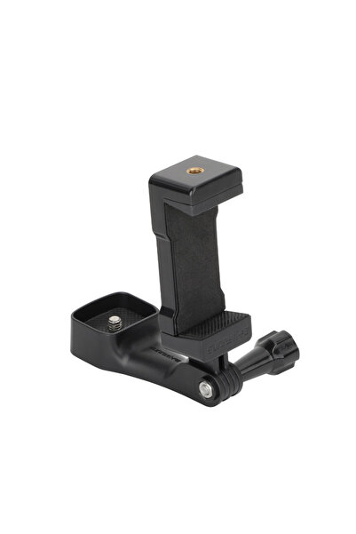 Choice حامل هاتف بإطار أمامي باللون الأسود لـ DJI Pocket 3 وحامل حذاء بارد قابل للطي لـ DJI OSMO Pocket 3