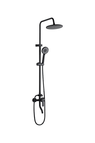 modi Shower Panel with Overhead Rain Shower & 5-Function Hand Shower –Adjustable Slider -130 cm Height