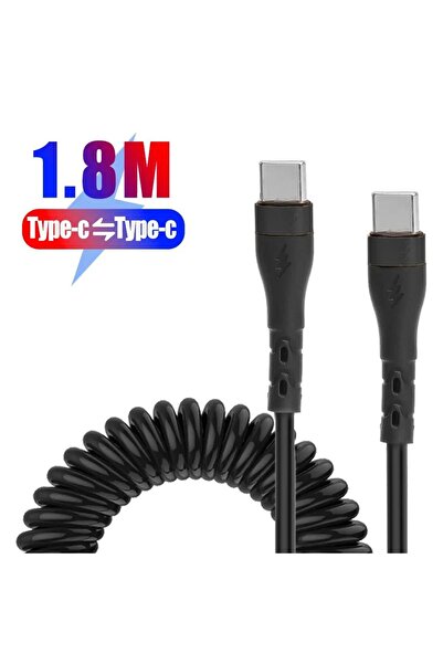 Choice كابل USB من النوع C بقوة 120 واط و5 أمبير للشحن السريع للسيارة، أسود، ...