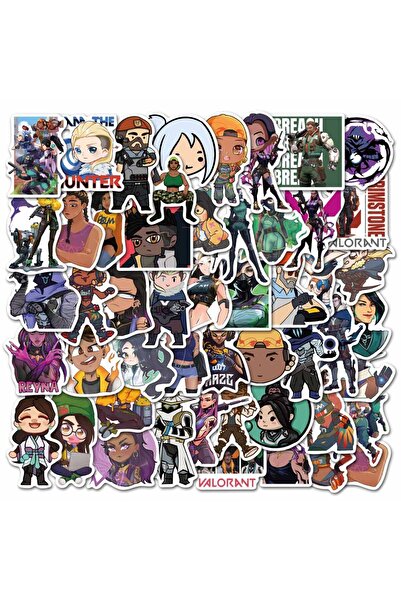 Choice ملصقات فالورانت متعددة الألوان، 50 قطعة، ملصقات يدوية، سكرابوكينغ، هات...