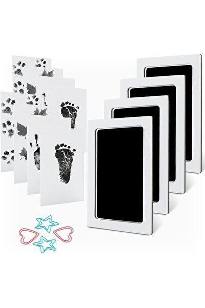 Generic X-Spring Pet & Baby Inkless Print Kit — 4 Pads + 8 Print Cards
