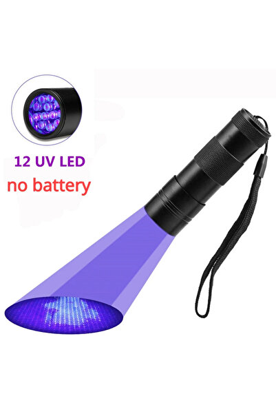 XIWANGFIRE 12 مصباح LED بالأشعة فوق البنفسجية 51LED 395nM مصباح يدوي بالأشعة فوق البنفسجية فوق البنفسجية ضوء أسود مصباح يدوي مصباح تخييم لوازم edc Fi