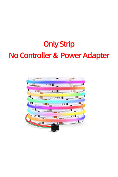 Choice شريط إضاءة LED ذكي بطول 5 أمتار من TUYA WS2811 RGB IC Dreamcolor COB L...