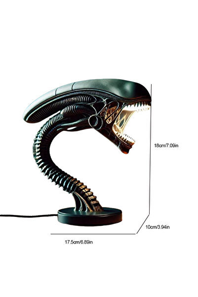 Choice حامل مصباح فريد من نوعه على شكل مخلوق فضائي للمنزل وغرفة النوم وطاولة ...