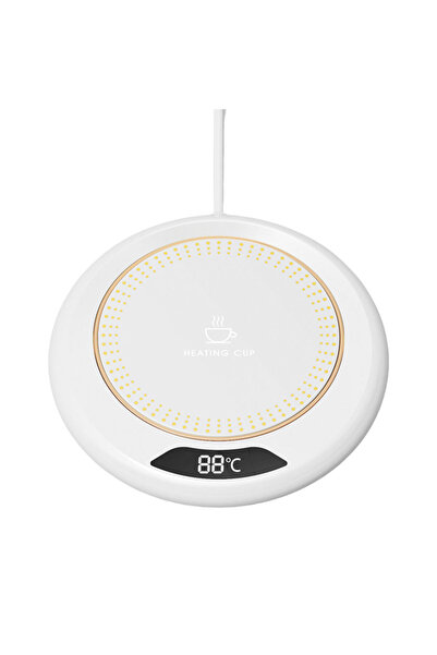 Choice1 alloet White USB Coffee Mug Warmer with 3 Temperature Settings Coffee...