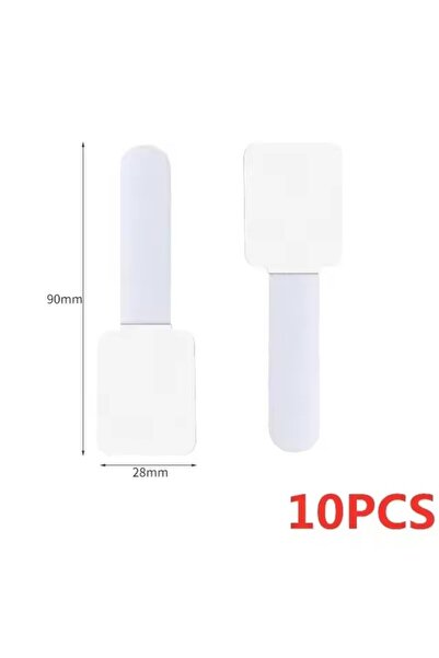 Choice 10 قطع من أربطة الكابلات الجديدة القابلة لإعادة الاستخدام باللون الأبي...