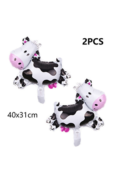 Choice كما هو موضح في الصورة، قطعتان صغيرتان من بالونات رقائق البقرة على شكل ...