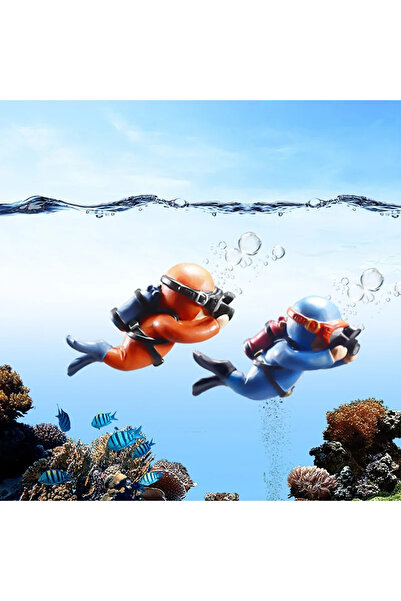 Choice قطعتان من الزينة المشهورة لحوض الأسماك، وديكورات الرعي، وهدايا حوض السمك،