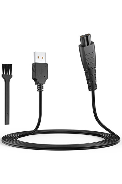 Choice مع فرشاة تنظيف كابل شحن 5 فولت 1 أمبير لماكينة حلاقة ريمينجتون HC5870 ...