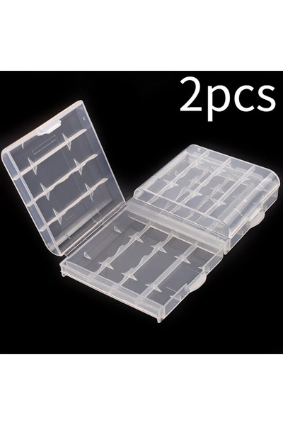 Choice 2pcs 2pcs Universal Battery Storage Boxes for AAA/AA Plastic Storage B...