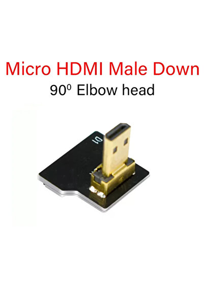 BSN Micro HDMI male down Ribbon FPV HDMI-Compatible Connector Flexible Flat C...