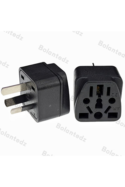 Choice أسود Bolantedz 1 قطعة محول قابس طاقة عالمي للسفر من الولايات المتحدة ا...