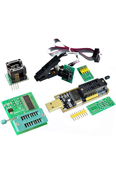 Choice مبرمج USB BIOS EEPROM SOIC8 CH341A + مشبك SOIC8 + محول 1.8 فولت + محول...