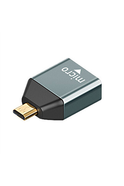 Choice محول محول HDMI صغير جدًا من Micro(M) إلى HDMI(F) بدقة 4K60HZ لأجهزة ال...