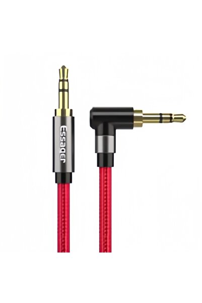 Choice 1.5m Red ESSAGER AUX Cable 3.5mm Jack Audio Cable For Speaker Wire Headphone Car 3.5mm Jack Hifi Aux