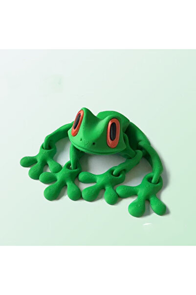 Choice K 3D الطباعة محاكاة شجرة الضفدع المفصل الضفدع المتحركة الحلي المطبخ دي...