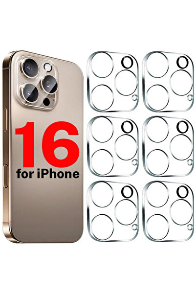 Choice 16 Pro أو 16 Pro Max 1 قطعة 1-5 قطع زجاج حماية عدسة الكاميرا لهاتف iPh...