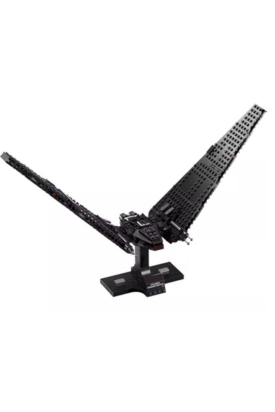 Choice 387 قطعة من MOC، 387 قطعة من حروب الفضاء، نموذج مكوك قيادة كايلو رين، مكعبات بناء، تجميع إبداعي