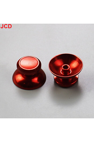 Choice red JCD 1Pair 3D Aluminum Metal Analog Joystick Thumb Stick Grip Cap f...