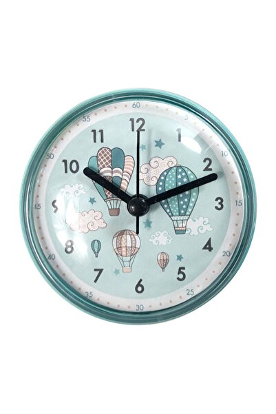Choice 5 Mini Sucker Wall Clock Bathroom Anti-Fog Waterproof 7cm Kitchen Toilet Living Room Waterproof Sma.