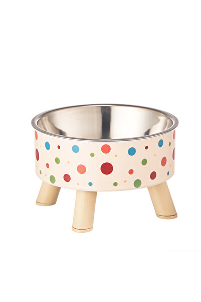 Choice وعاء طعام مرتفع للقطط من كايسبوديان يوت - مصنوع من الفولاذ المقاوم للص...