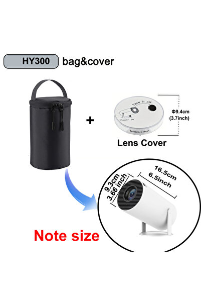 Choice حقيبة تخزين جهاز العرض HY300 shi، حقيبة حمل جهاز العرض للسفر، حقيبة حم...