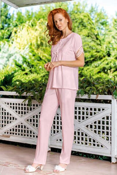 Yeni İnci İç Giyim Γυναικείες Πυτζάμες Βισκόζη Σετ 3 τεμαχίων