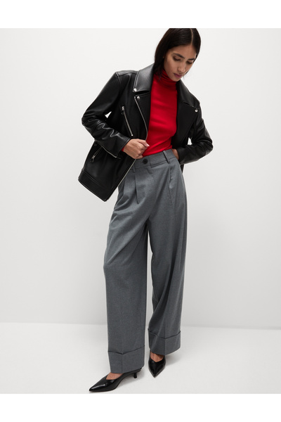 Marks & Spencer Yüksek Bel Geniş Paça Pantolon