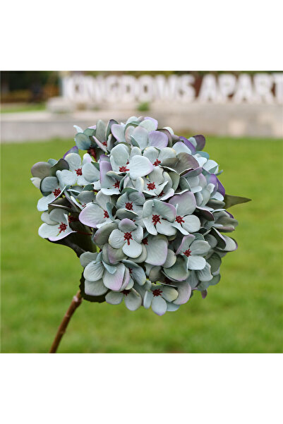 Choice 1pc Blue Artificial Hydrangea Wedding Flowers Wall Home Room Decoratio...