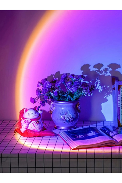 Choice ضوء غرفة أزرق شمسي من هومفيش USB لتصوير الأجواء